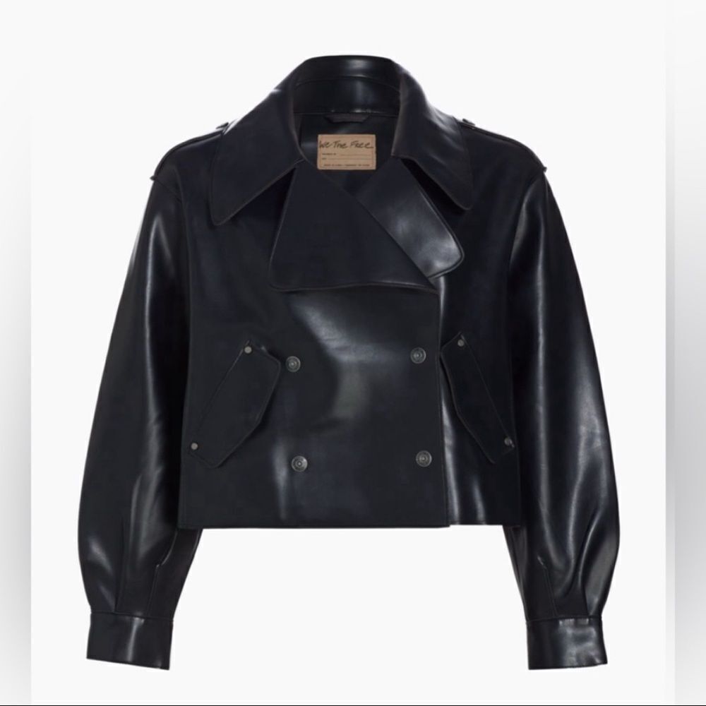 NWT Free People We the Free Jacket Vegan Leather